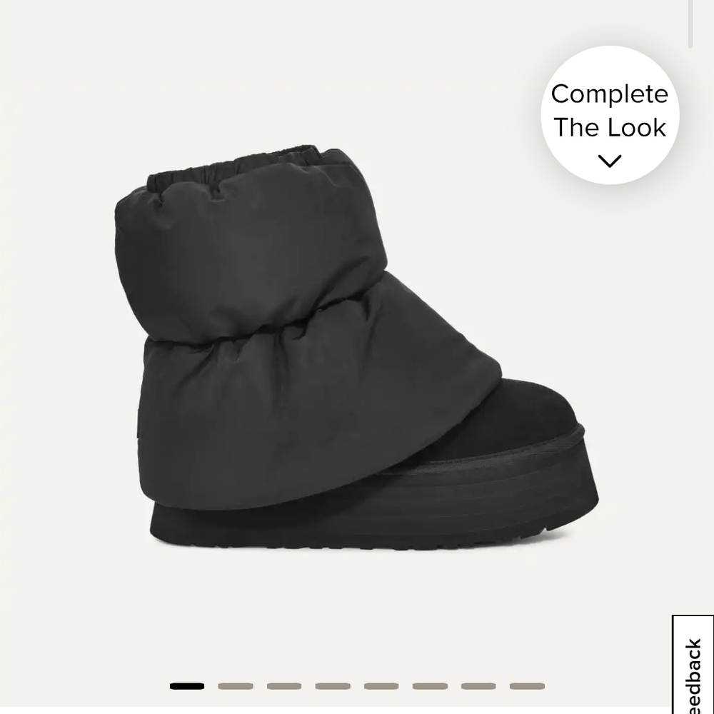 UGG Black Suede Boots